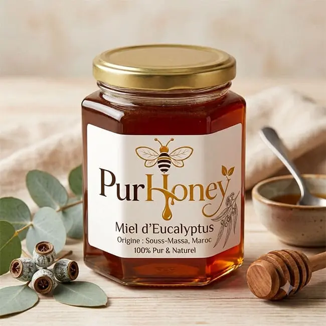 Miel d’Eucalyptus Pur 100% Naturel purhoney