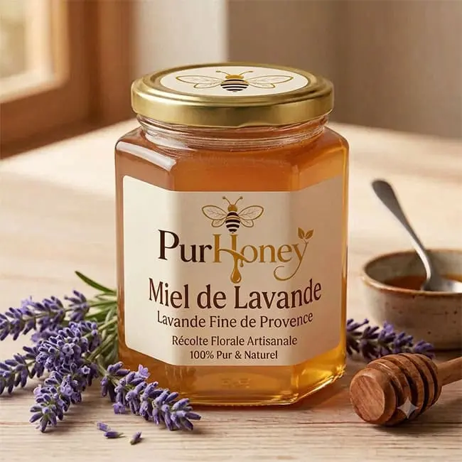 Miel de Lavande Pur 100% Naturel – PurHoney