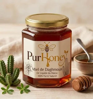 Miel de Daghmous Pur 100% Naturel – PurHoney