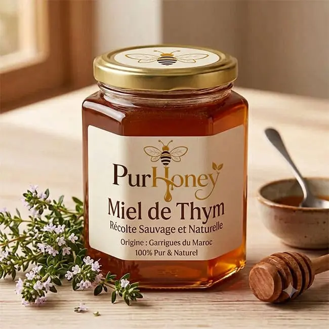 Miel de Thym Pur 100% Naturel – PurHoney